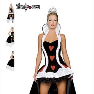 Sexy queen of hearts costume